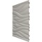 Ekena Millwork 19 5/8in. W x 19 5/8in. H Ripple EnduraWall Decorative 3D Wall Panel Covers 2.67 Sq. Ft. WP20X20RPGCG - alternate 2